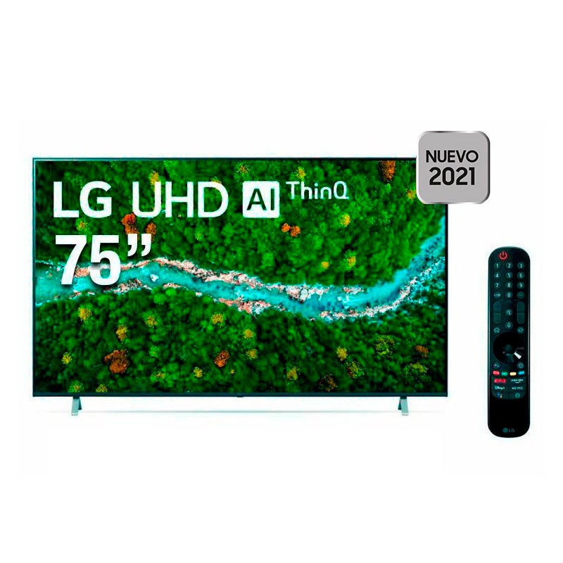 Pantalla Smart UHD 4K LG 75 pulgadas