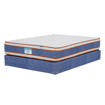 Cama Doble Box Top 1.40 Mts Olympia